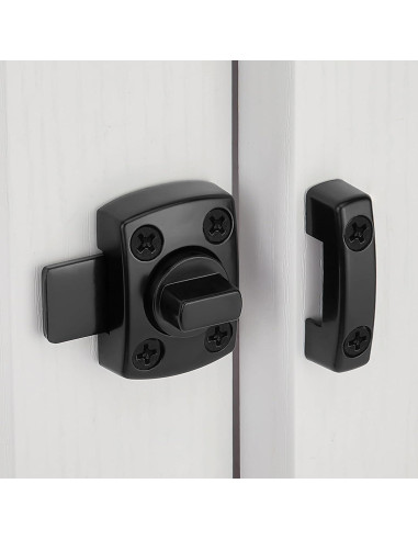 2 Pestillos de Perno Giratorio INIRET para Puertas y Ventanas