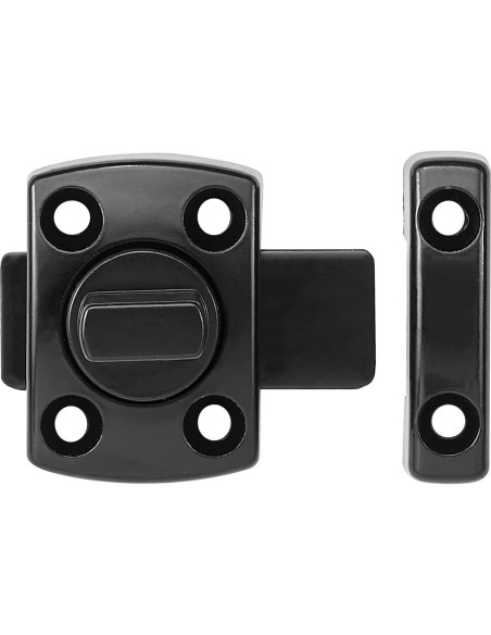 2 Pestillos de Perno Giratorio INIRET para Puertas y Ventanas