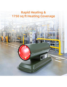 Calentador de aire diésel Towallmark 80,000 BTU portátil 2