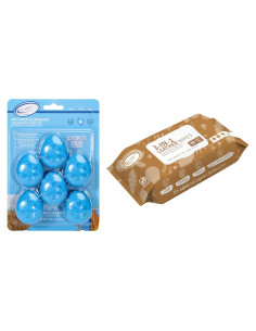 Bolas Eliminadoras de Olores y Toallitas Limpiadoras Air Jungles