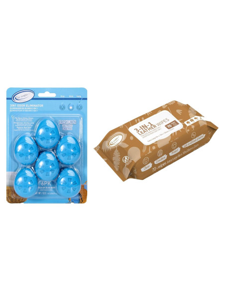 Bolas Eliminadoras de Olores y Toallitas Limpiadoras Air Jungles