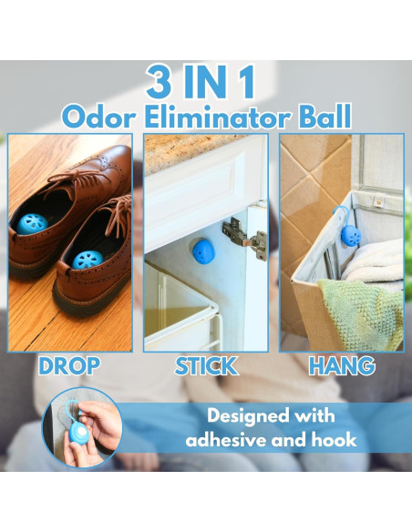 Bolas Eliminadoras de Olores y Toallitas Limpiadoras Air Jungles