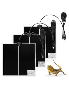 Almohadilla Térmica para Reptiles ROCEEI 28x28 cm 14W