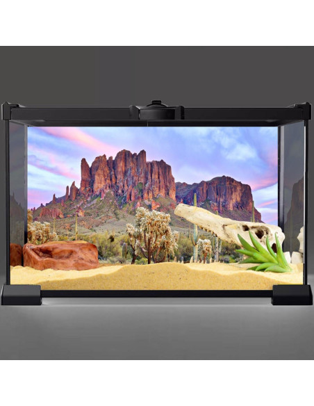 Fondo de Terrario 90x45 cm AWERT Cielo Azul Nubes