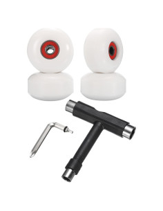 Ruedas de Skateboard PATIKIL 52mm 95A con Herramienta Todo-en-Uno