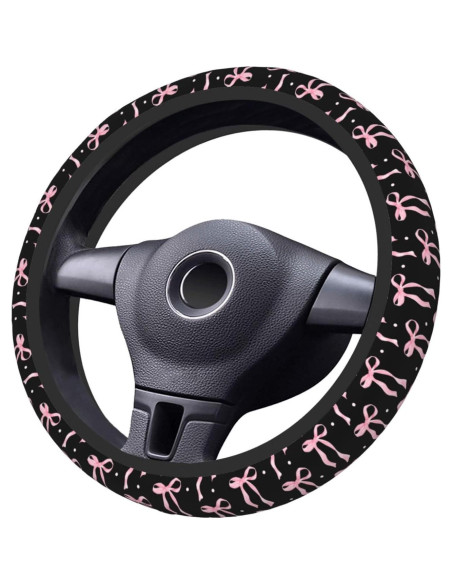 Cubierta de Volante Rosa QZLAN 38 cm Neopreno Lavable