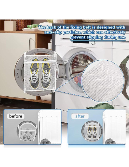 Bolsa de Secado de Zapatos Kazheon 2 Pcs Ajustable 40x38cm