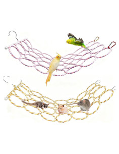 Red de Escalada para Pájaros Hamiledyi 35x60 cm 2 Pcs