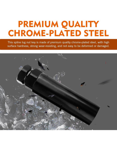 Llave de Tuerca Spline 6 Puntos Zeathery 19 mm y 20.6 mm