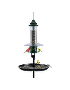 Alimentador de Aves Brome Squirrel Buster Plus con Poste