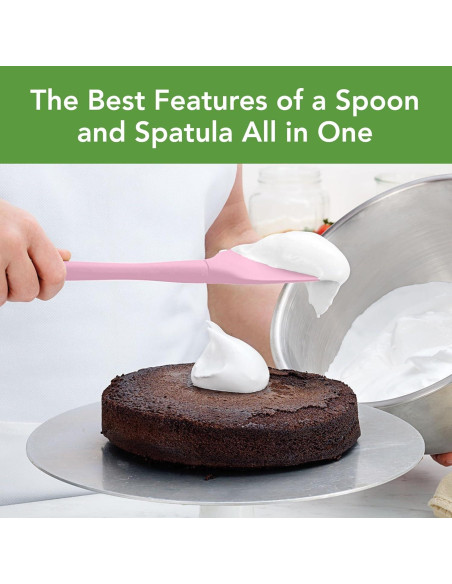 Cuchara Espátula de Silicona Tovolo Color Sorbete Rosa