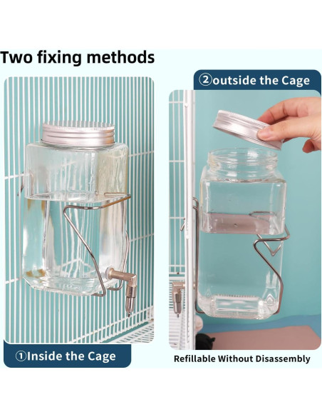 Botella de Agua para Mascotas HardcorePet 975 ml Sin Goteo