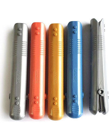 Soportes de Tiza LENITH - 5 Piezas Ajustables para Pizarras