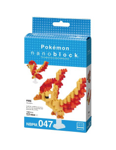 Nanoblock Moltres Pokémon Kit de Construcción 190 Piezas 2