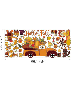 Póster Gigante para Colorear Haooryx Otoño 140x60 cm 2