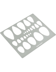 Plantilla de Metal para Joyería DIY Aleks Melnyk 204x185mm 2