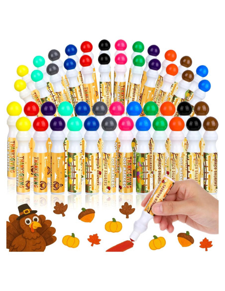 Marcadores de Bingo Eersida 48 Piezas Multicolor 12 Colores