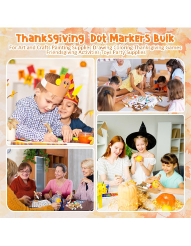 Marcadores de Bingo Eersida 48 Piezas Multicolor 12 Colores