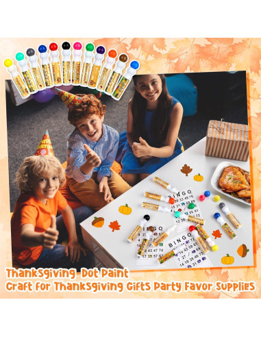 Marcadores de Bingo Eersida 48 Piezas Multicolor 12 Colores