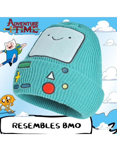 Gorro Beanie Hora de Aventura BMO Concept One Verde