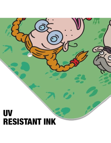 Letrero de Pared Los Thornberrys Eliza y Darwin 15.3x22.9cm