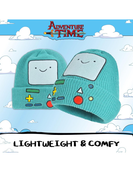 Gorro Beanie Hora de Aventura BMO Concept One Verde
