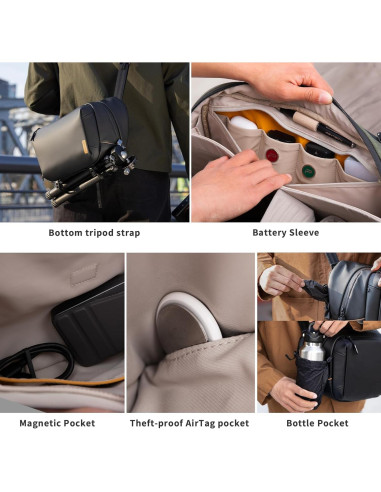 Bolsa de Mensajero PGYTECH OneGo Solo V2 para Cámara 10L