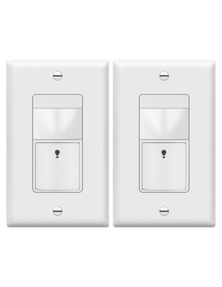 Interruptor de Luz con Sensor de Movimiento TOPGREENER 2 Piezas Interruptor de Luz con Sensor de Movimiento TOPGREENER 2 Piezas