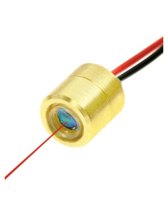 Módulo láser rojo VLM-635-63 Quarton, 0.04mm, Clase 2