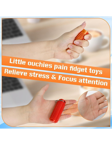Juguete Antiestrés Little Ouchies - Set de 5 Piezas Portátiles