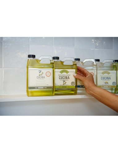 Recarga Jabón de Manos Cucina 1L Cilantro y Olivo Orgánico