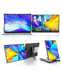 Extensor de Pantalla Dopesplay 14.1" FHD 1200P IPS para Laptop