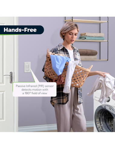 Interruptor de Luz con Sensor de Movimiento TOPGREENER 2 Piezas