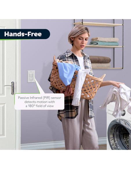 Interruptor de Luz con Sensor de Movimiento TOPGREENER 2 Piezas Interruptor de Luz con Sensor de Movimiento TOPGREENER 2 Piezas