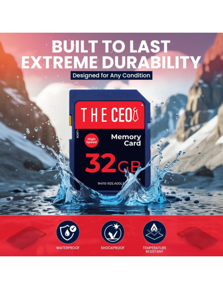 Tarjeta de Memoria SDHC 32GB The CEO Ultra 90MB/s Clase 10