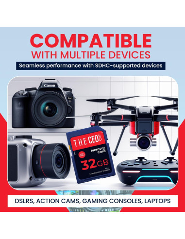 Tarjeta de Memoria SDHC 32GB The CEO Ultra 90MB/s Clase 10