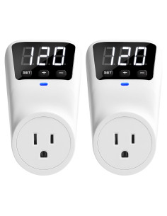 Estabilizador de Voltaje Treybair 2 Pack con Protección 80-140V