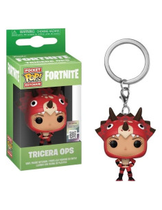Llavero Funko Pop Fortnite Tricera Ops 3.81 cm Multicolor