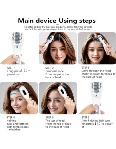 Peine de Crecimiento Capilar Fiogeo con Terapia Láser 20.8cm 2