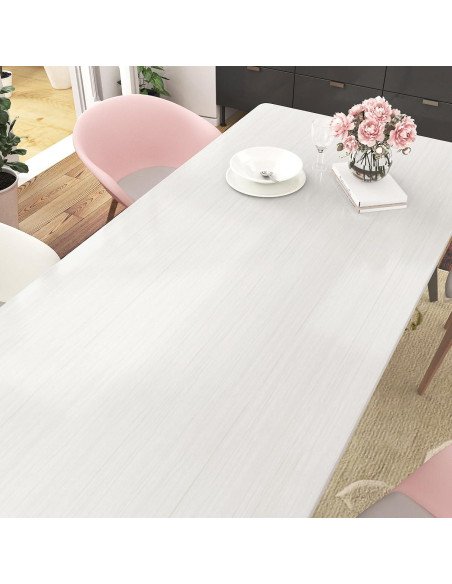 Papel Contacto Autoadhesivo Madera Blanca WESTICK 40.1x198.1 cm