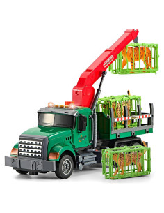 Camión de Transporte de Animales XINBOCHENG con Grúa Neumática