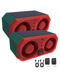 Alarma de Movimiento Solar WONFAST 130db con Luz Estroboscópica