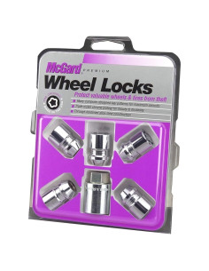 Tuercas de Rueda McGard 24554 Cromadas 12x1.25 - Juego de 5