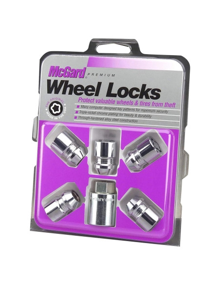 Tuercas de Rueda McGard 24554 Cromadas 12x1.25 - Juego de 5