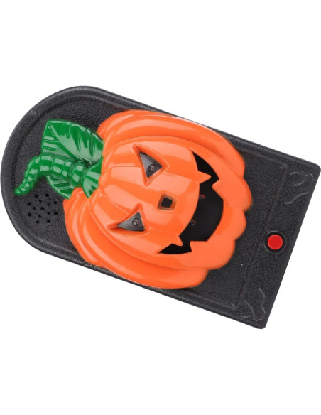 Timbre Embrujado Gazaar con Ojo Iluminado y Sonidos Halloween