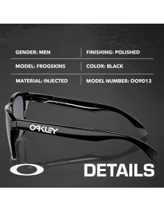 Gafas de Sol Oakley Frogskins OO9013 Cuadradas Grises 2