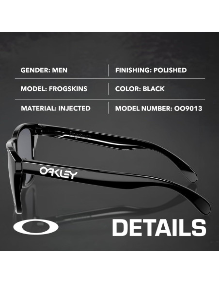 Gafas de Sol Oakley Frogskins OO9013 Cuadradas Grises
