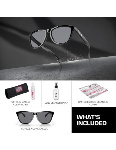 Gafas de Sol Oakley Frogskins OO9013 Cuadradas Grises