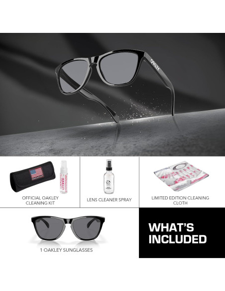 Gafas de Sol Oakley Frogskins OO9013 Cuadradas Grises