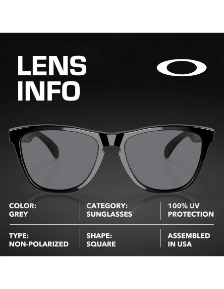 Gafas de Sol Oakley Frogskins OO9013 Cuadradas Grises